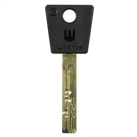 Цилиндр Шерлок НК 90 (30x60T) золото ключ-тумблер