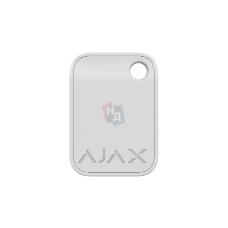 Комплект бесконтактных брелков Ajax Tag (100шт) белый