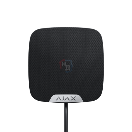 Проводная сирена для помещений Ajax HomeSiren Fibra черный