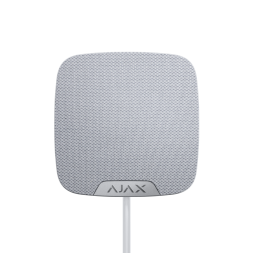 Проводная сирена для помещений Ajax HomeSiren Fibra белый