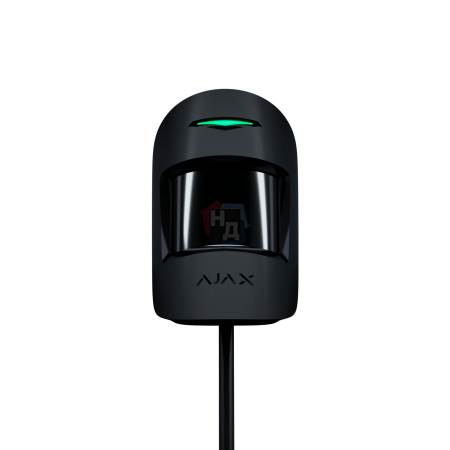 Проводной датчик движения Ajax MotionProtect Fibra черный