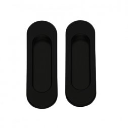 Комплект ручек для раздвижных дверей Manital Incasso NER черный