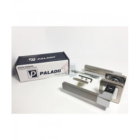 Дверная ручка Paladii AL ИРЕН SN/CP сатин/хром