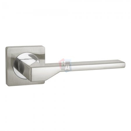 Дверная ручка Ajax LEVEL JK SN/CP-3 никель матовый