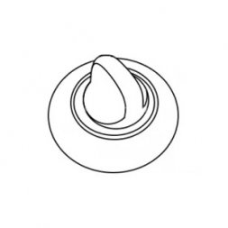 Накладка WC Forme Fixa Round/Slim. N02 - никель матовый (45-65мм)