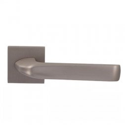 Дверная ручка RDA Lotus никель матовый брашированный (6мм)