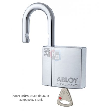 Замок навесной Abloy PL340 Protec NA77FF 2KEY 25мм