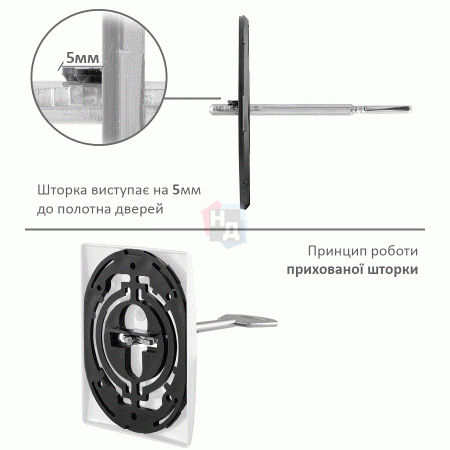 Декоративная накладка под сувальдный ключ Disec KT090 MATRIX OVAL латунь матовая (со скрытой шторкой)