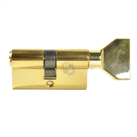Цилиндр Imperial ЛАТУНЬ 100 (50x50T) ключ-тумблер золото