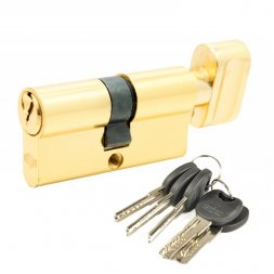 Цилиндр Imperial ЦИНК 70 (35x35T) ключ-тумблер золото