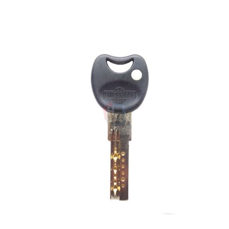 Цилиндр Imperial ЦИНК 80 (40x40T) ключ-тумблер никель сатин