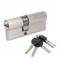 Цилиндр Imperial ЛАТУНЬ 70 (35x35) ключ-ключ никель сатин