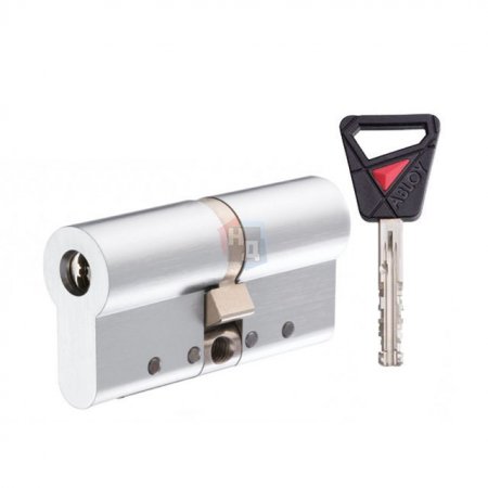 Цилиндр Abloy Novel 75 (32,5x42,5) CY322 ключ-ключ HCR хром матовый