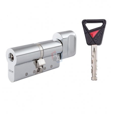 Цилиндр Abloy Novel 69 (32,5x36,5) CY321 ключ-тумблер CR хром