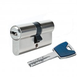 Цилиндр Abus P12R 90 (45x45) ключ-ключ никель