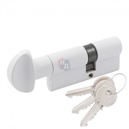 Цилиндр Cortellezzi Primo 117 70 (30x40T) ключ-тумблер белый