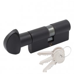 Цилиндр Cortellezzi Primo 117 70 (35x35T) ключ-тумблер черный