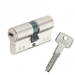 Цилиндр Abus D15 90 (45x45) ключ-ключ никель