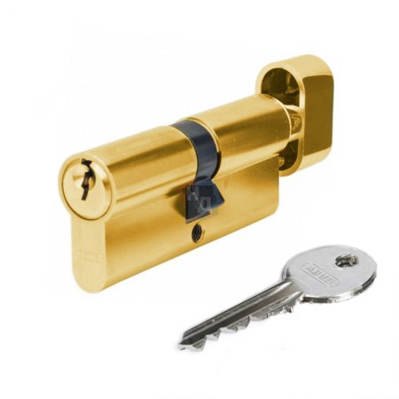 Цилиндр Abus E50 (E45) 60 (30x30T) ключ-тумблер латунь