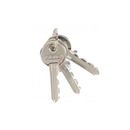 Цилиндр Abus E50 (E45) 65 (30x35) ключ-ключ никель
