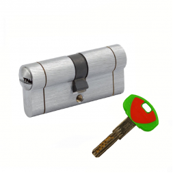 Цилиндр Securemme K22 90 (45x45) ключ-ключ хром