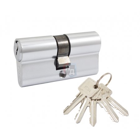 Цилиндр RDA 70 (35x35) ключ-ключ хром (английский ключ)