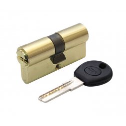 Цилиндр RDA 80 (40x40) ключ-ключ латунь (лазерный ключ)