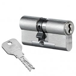 Цилиндр Evva 4KS 67 (31x36) ключ-ключ никель