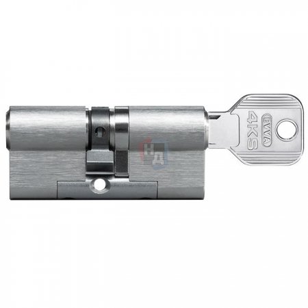 Цилиндр Evva 4KS 172 (86x86) ключ-ключ никель
