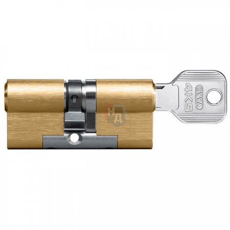 Цилиндр Evva 4KS 87 (31x56) ключ-ключ латунь