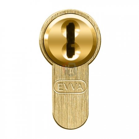 Цилиндр Evva 4KS 147 (71x76T) ключ-тумблер латунь
