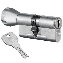 Цилиндр Evva 4KS 102 (66x36T) ключ-тумблер никель