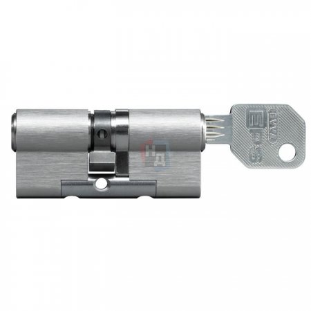 Цилиндр Evva EPS 132 (46x86) ключ-ключ никель