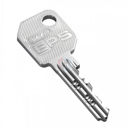 Цилиндр Evva EPS 132 (51x81) ключ-ключ никель