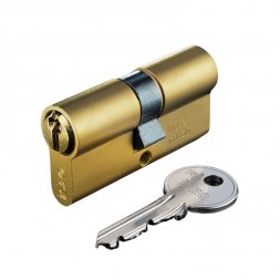Цилиндр Iseo F5 90 (50x40) ключ-ключ латунь