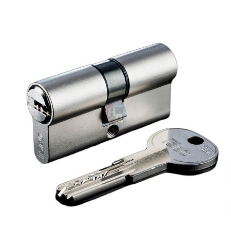 Цилиндр Iseo R6 60 (30x30) ключ-ключ хром