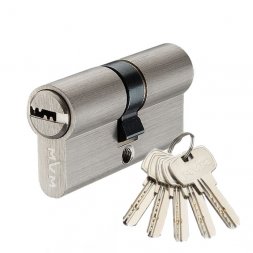 Цилиндр MVM P6P 100 (50x50) ключ-ключ никель матовый