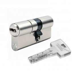 Цилиндр Abus Bravus 3500 Magnet MX 80 (35x45) ключ-ключ никель