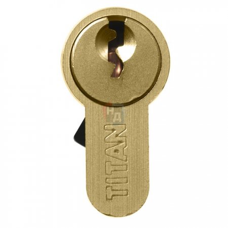 Цилиндр Titan K1 A 95 (30x65T) ключ-тумблер латунь
