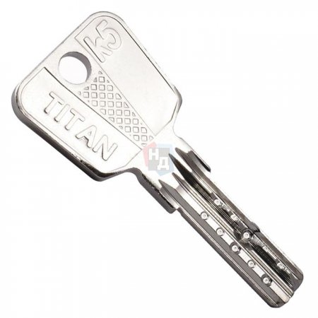 Цилиндр Titan K5 80 (30x50) ключ-ключ никель
