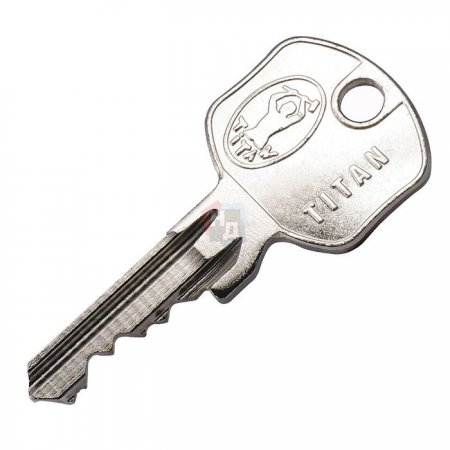 Цилиндр Titan K1 A 100 (50x50) ключ-ключ никель