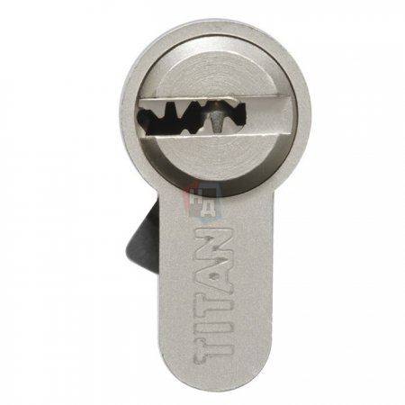 Цилиндр Titan K55 90 (55x35T) ключ-тумблер никель