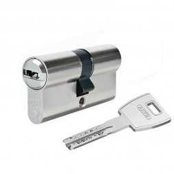 Цилиндр Abus X12R 80 (40x40) ключ-ключ никель