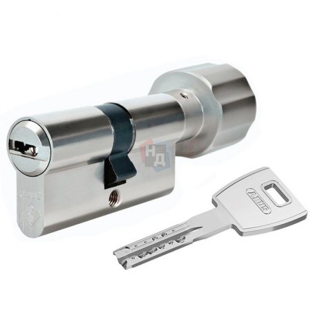 Цилиндр Abus X12R 105 (50x55T) ключ-тумблер никель