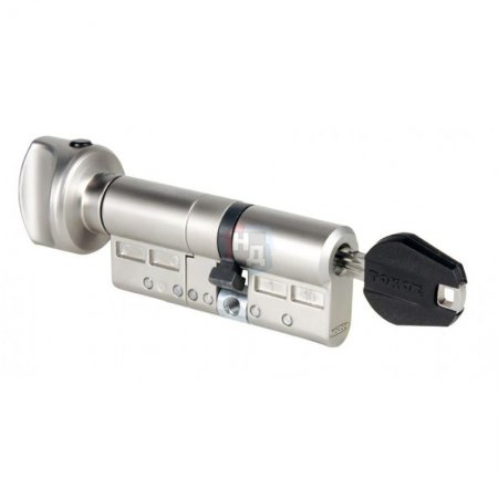 Цилиндр Tokoz PRO 400 Hard 113 (68x45T) ключ-тумблер никель