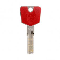Дубликат ключа Titan K55 красный