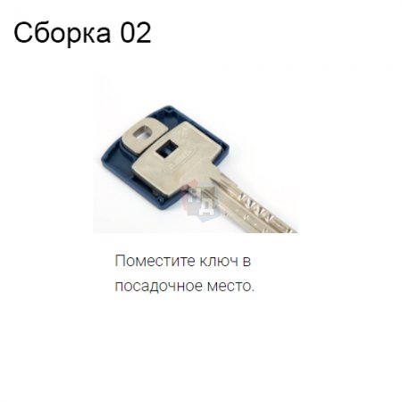 Декоративная накладка на ключ Abus KeyCAP синий