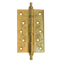 Петля дверная врезная RDA Antique Collection 125*75 золото (универсальная)