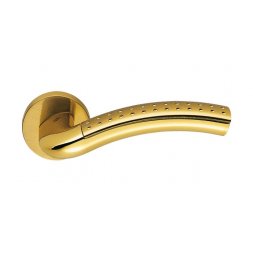 Дверная ручка Colombo Design Milla LC 41 полированная латунь/матовое золото