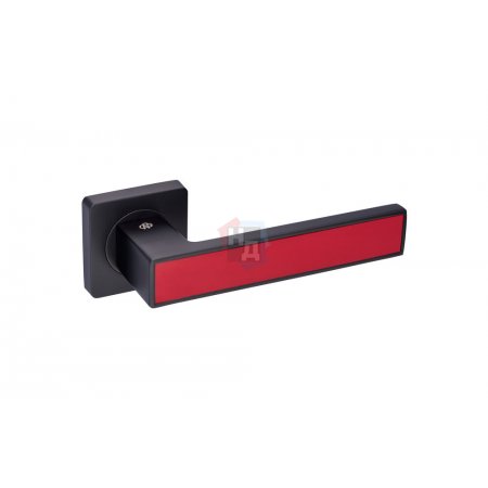 Дверная ручка Gavroche MAGNIUM черный / красный